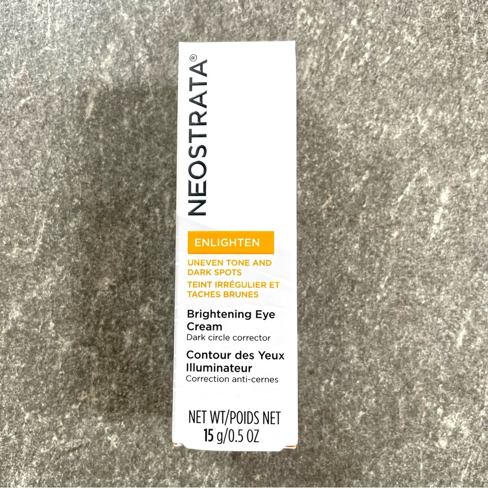 NIB Neostrata Enlighten Brightening Eye Cream .5 Oz